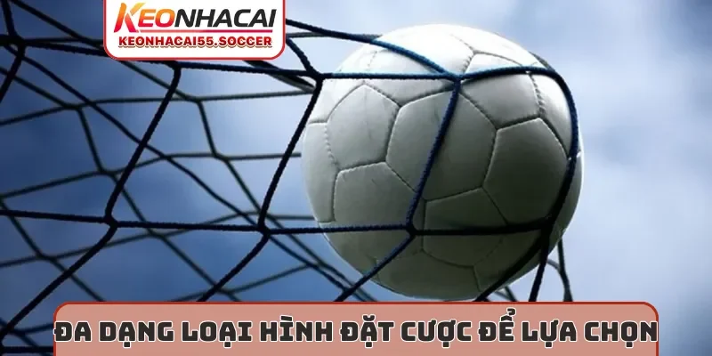 Đa dạng loại hình đặt cược để lựa chọn